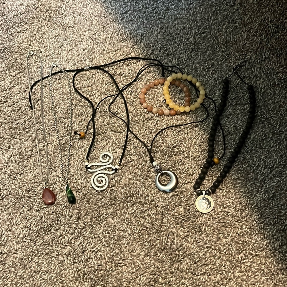 Handmade jewelry lot